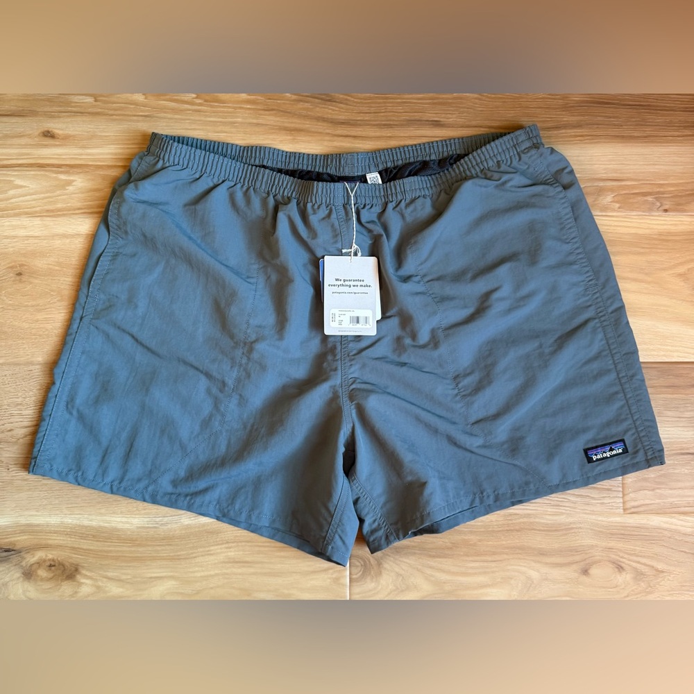 Patagonia Men’s Baggies 5in Shorts - 57022 - Plume Grey - Size XXL - NWT